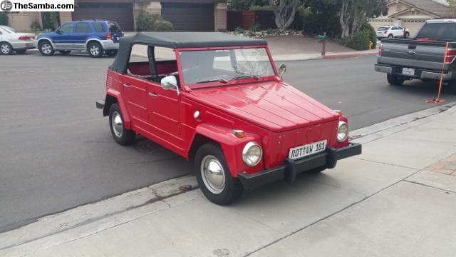 VW Thing - Resto German Military Version - So Nice